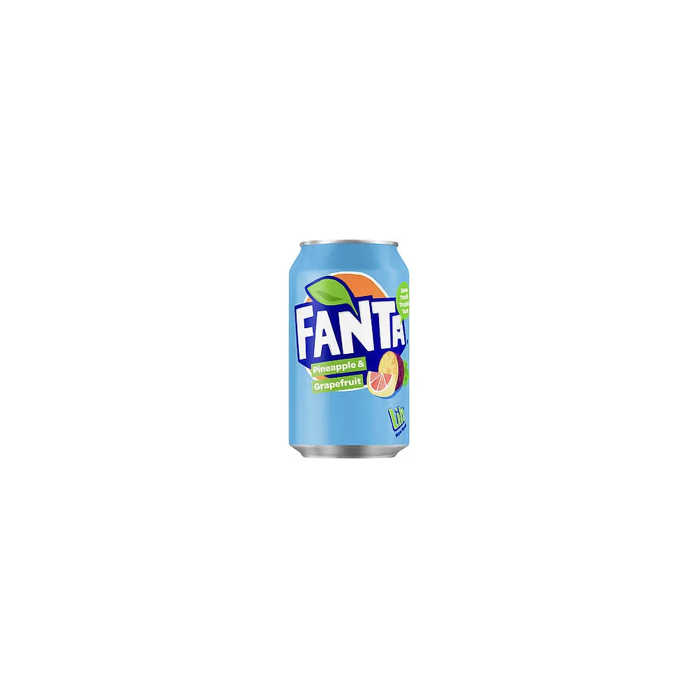 Напій газований Fanta pineapple&grapefruit 0.33л  арт. 06340 