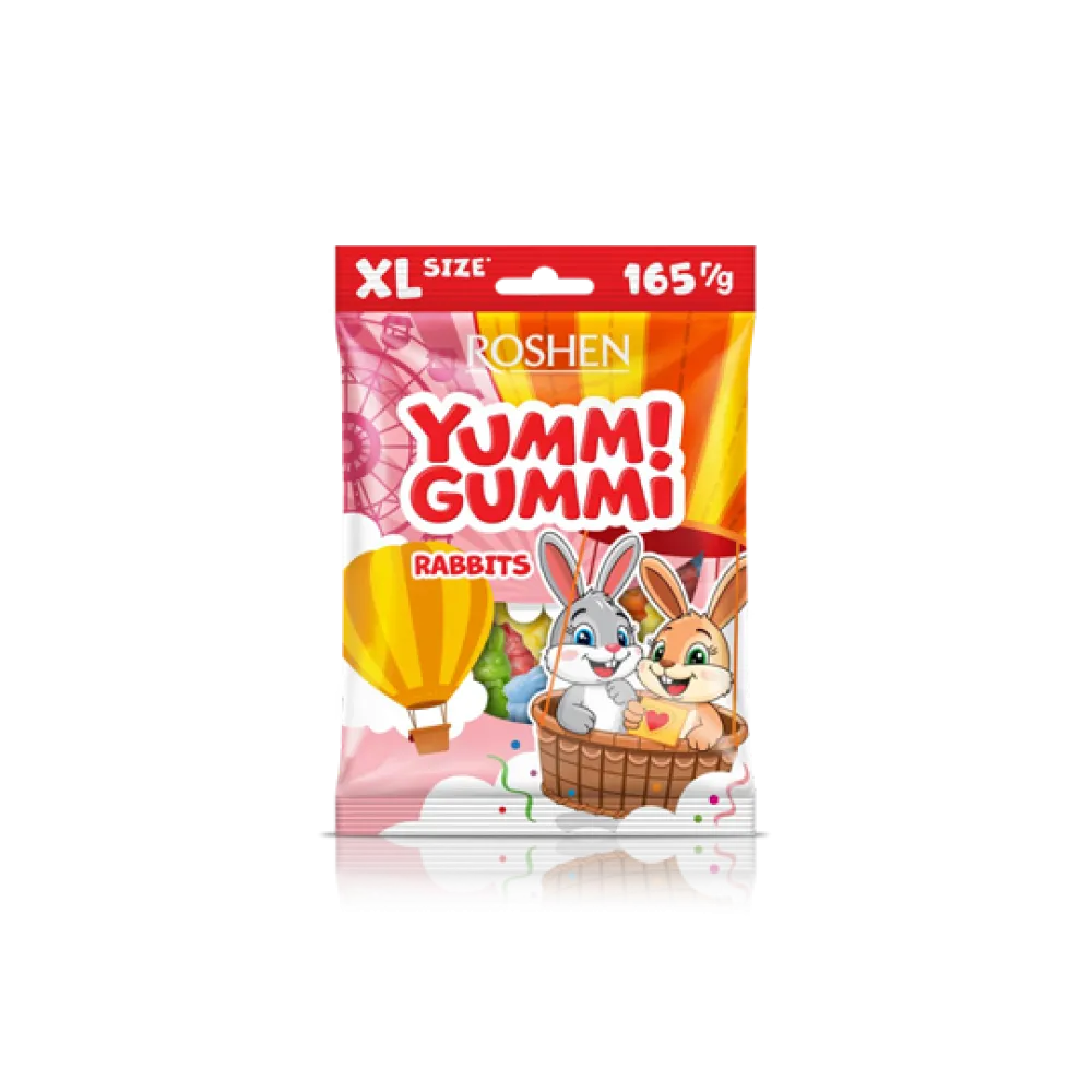 Желейна цукерка Yummi Gummi Кролик 165гр  арт. 10583 