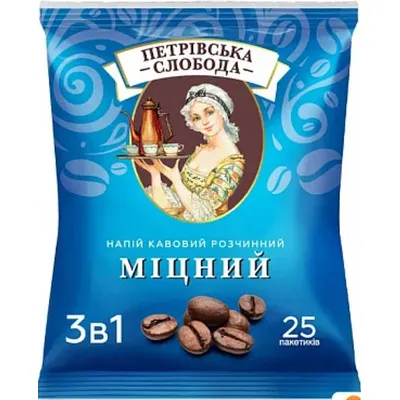 Кава стік Петрівська Слобода Міцна 18гр  арт. 01167
