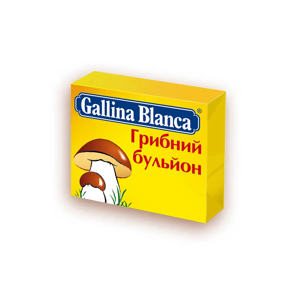 Кубик курячий Gallina Blanca Гриби 10гр  арт. 08302 