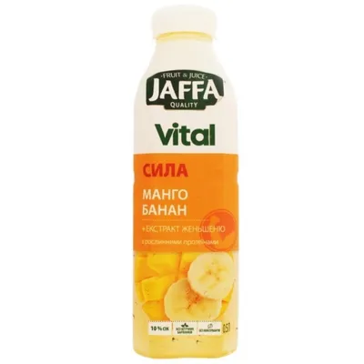 Сік Jaffa Напій з соком Power манго-банан-протеїн 0.5л  арт. 06835