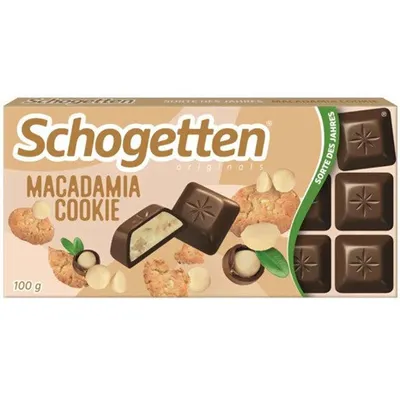 Шоколад Schogetten макадамія 100гр  арт. 10238