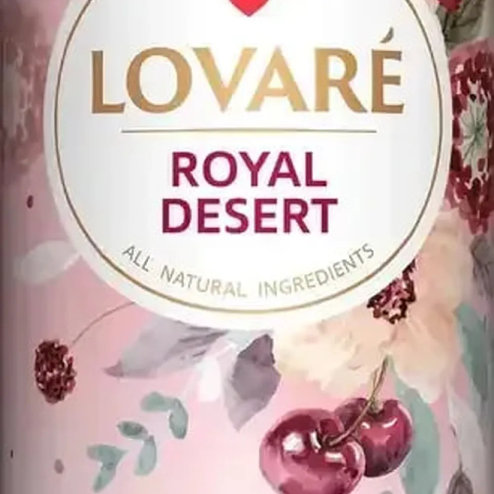 Чай Lovare Королівський десерт (туб) 80гр  арт. 09118 