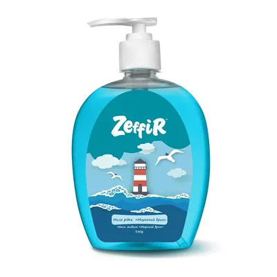 Рідке мило Zeffir Морський бриз 330мл  арт. 08259