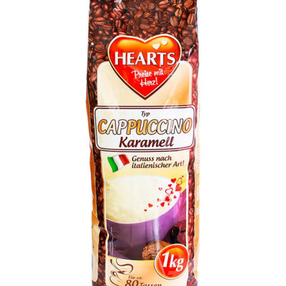 Кава Капучино Hearst Карамель 1кг  арт. 09862 