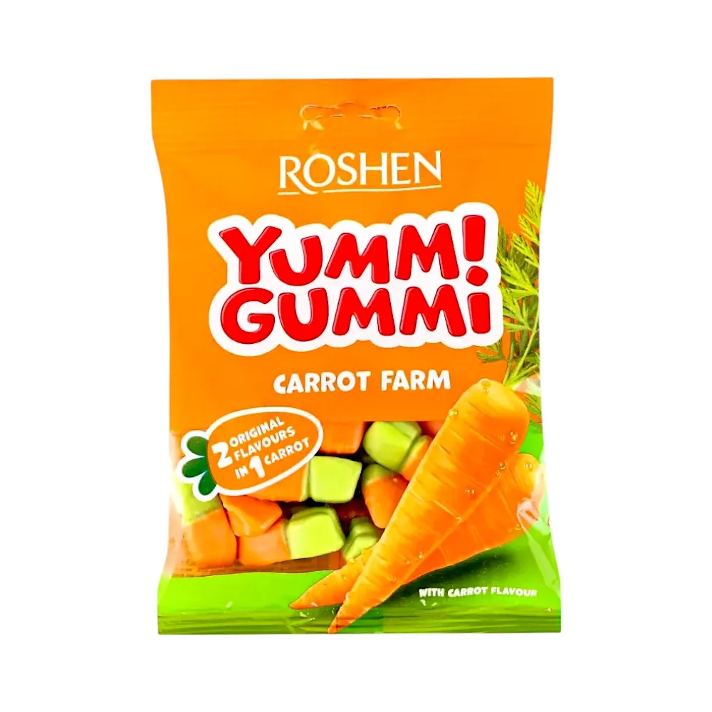 Желейна цукерка Yummi Gummi Carrot Акц. 70гр  арт. 08686 