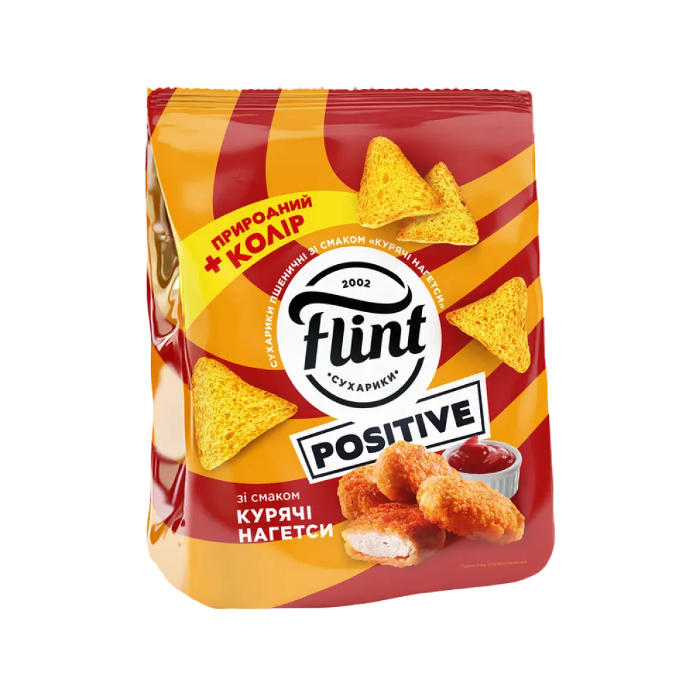 Сухарики Flint нагетси 90гр  арт. 03940 