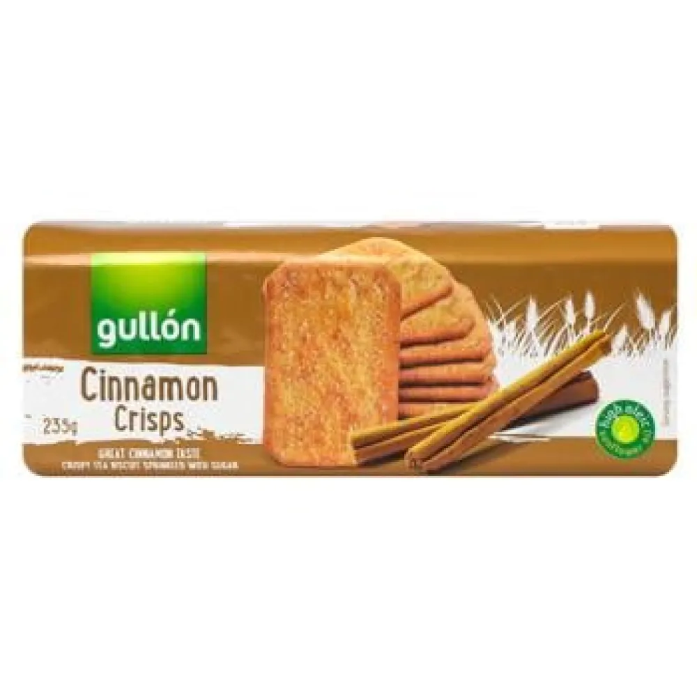 Печиво Gullon Crisp з корицею 235гр  арт. 09308 