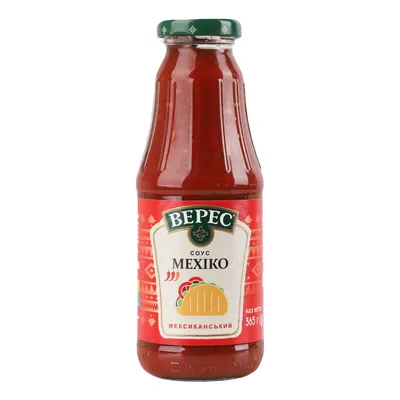 Кетчуп Верес Мехіко 365гр  арт. 02843