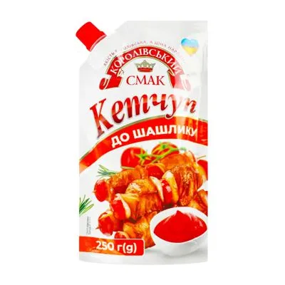 Кетчуп Королівський смак до шашлику 250гр  арт. 02877