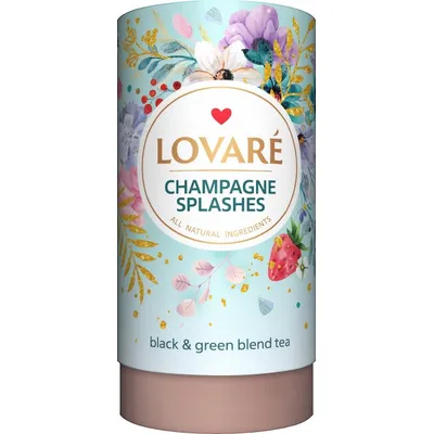 Чай Lovare Бризки Шампанського (туб) 80гр  арт. 02184