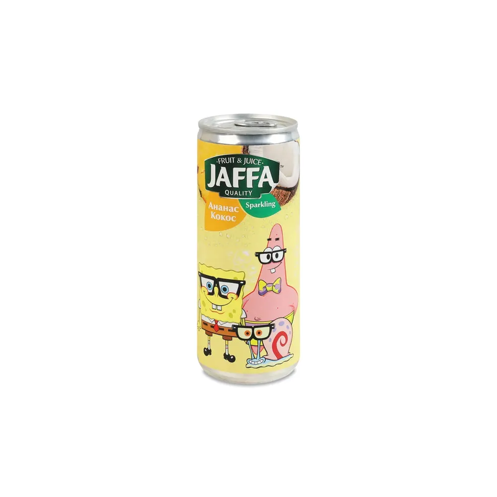 Напій газований Jaffa Sparkling Can Ананас-Кокос 0,25л  арт. 11033 