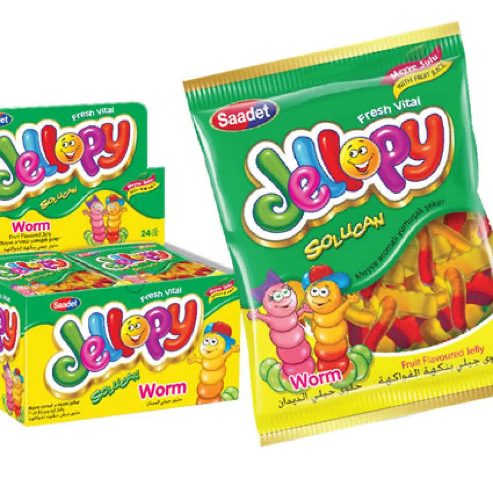 Желейна цукерка Jellopy Fizzy 15гр  арт. 07235 