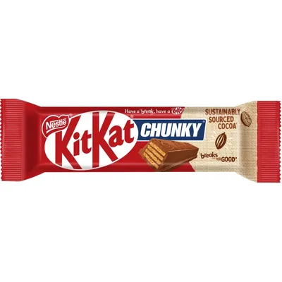 Батончик Nestle KitKat Chunky карамель 40гр  арт. 10752