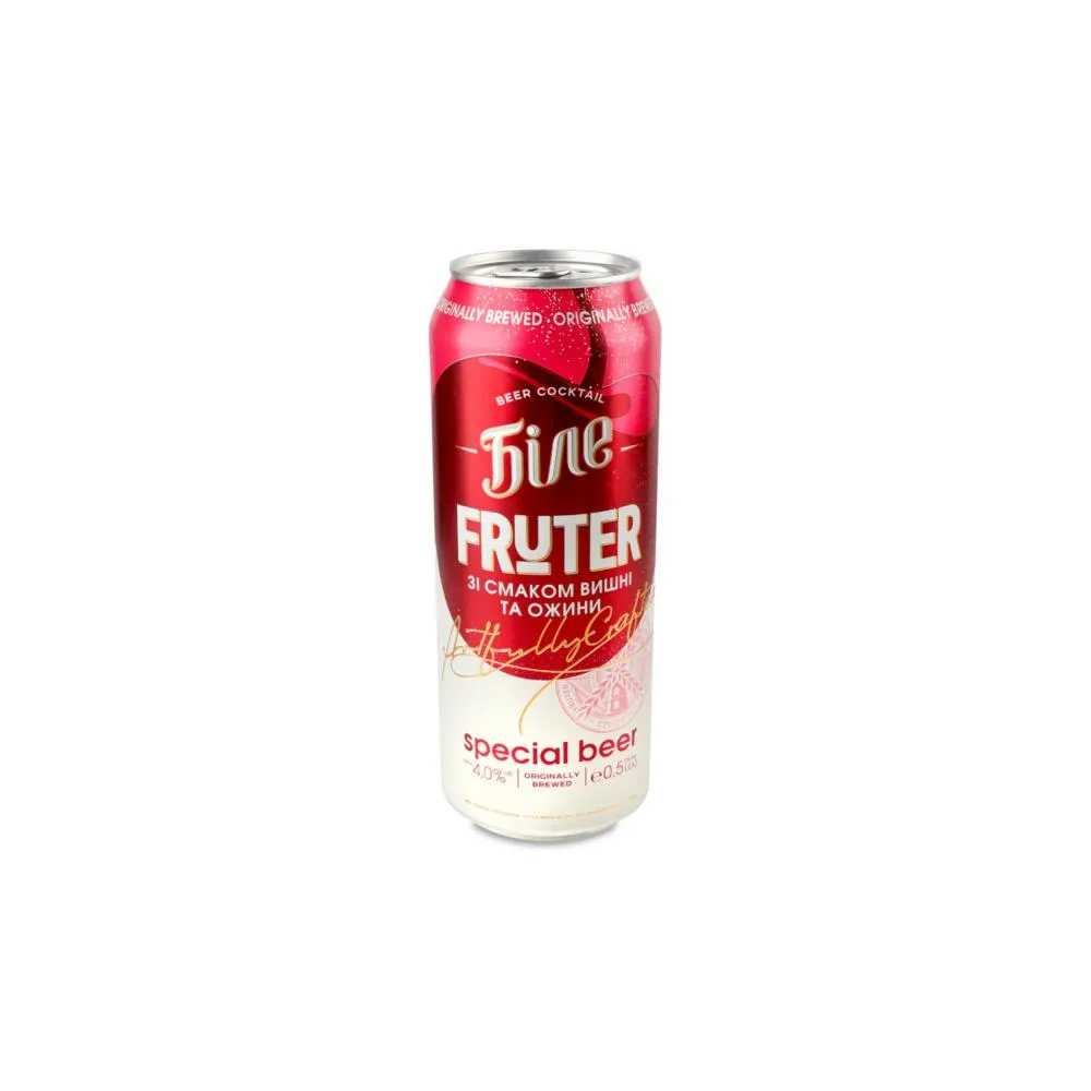 Пиво Fruter Вишня з/б 0,5л  арт. 02699 