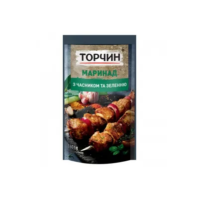 Маринад Торчин Часник-зелень 160гр  арт. 09375