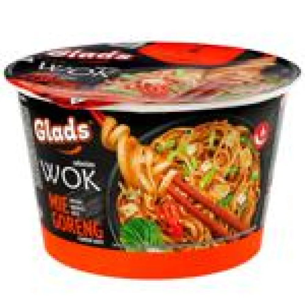 Вермішель швидкого приготування Glads WOK Goreng (тар) 95гр  арт. 10303 