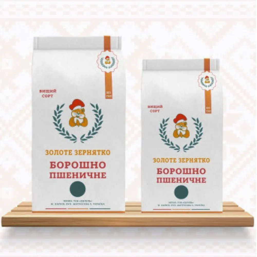 Борошно Золоте Зернятко в/г 2кг  арт. 10011 