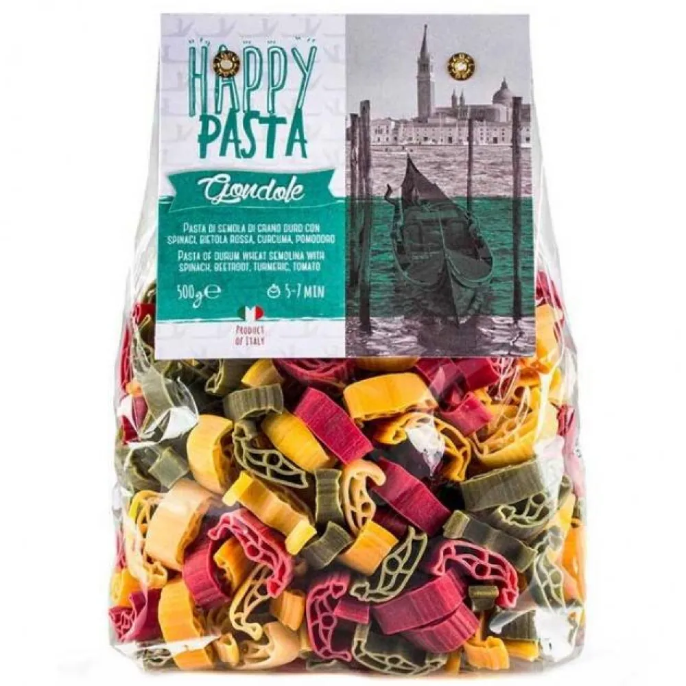 Макарони Gondole  Happy Pasta 500гр  арт. 02801 