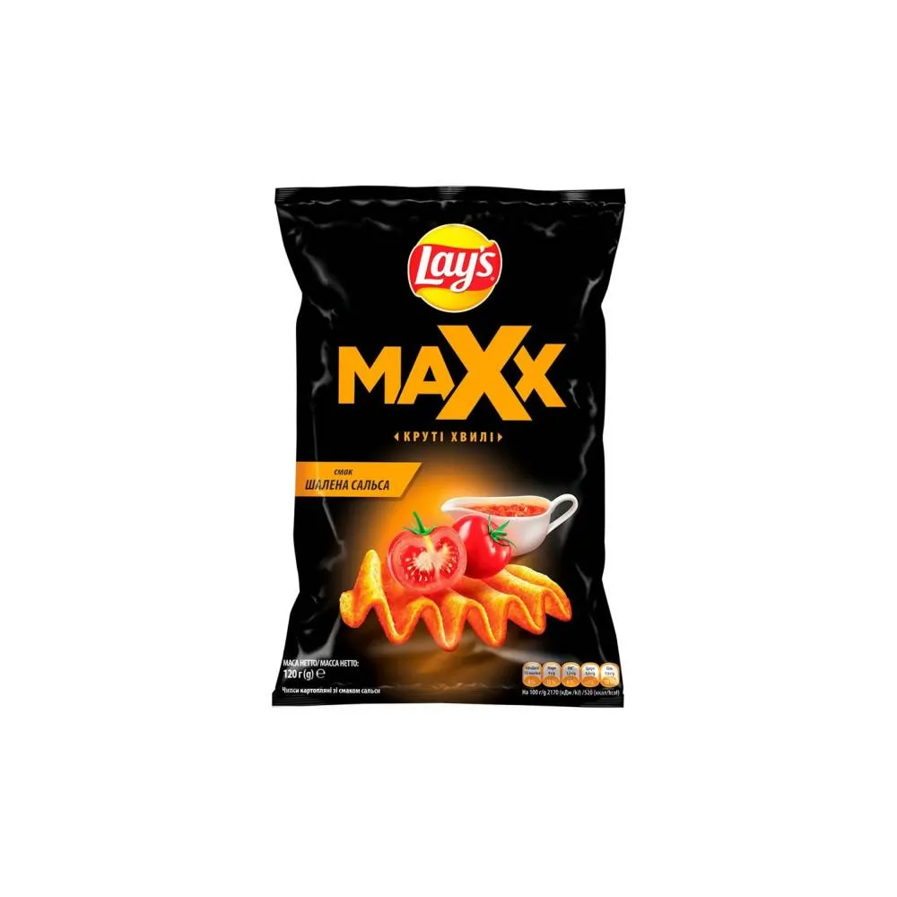 Чипси Lay's Мах Сальса 95гр  арт. 05494 
