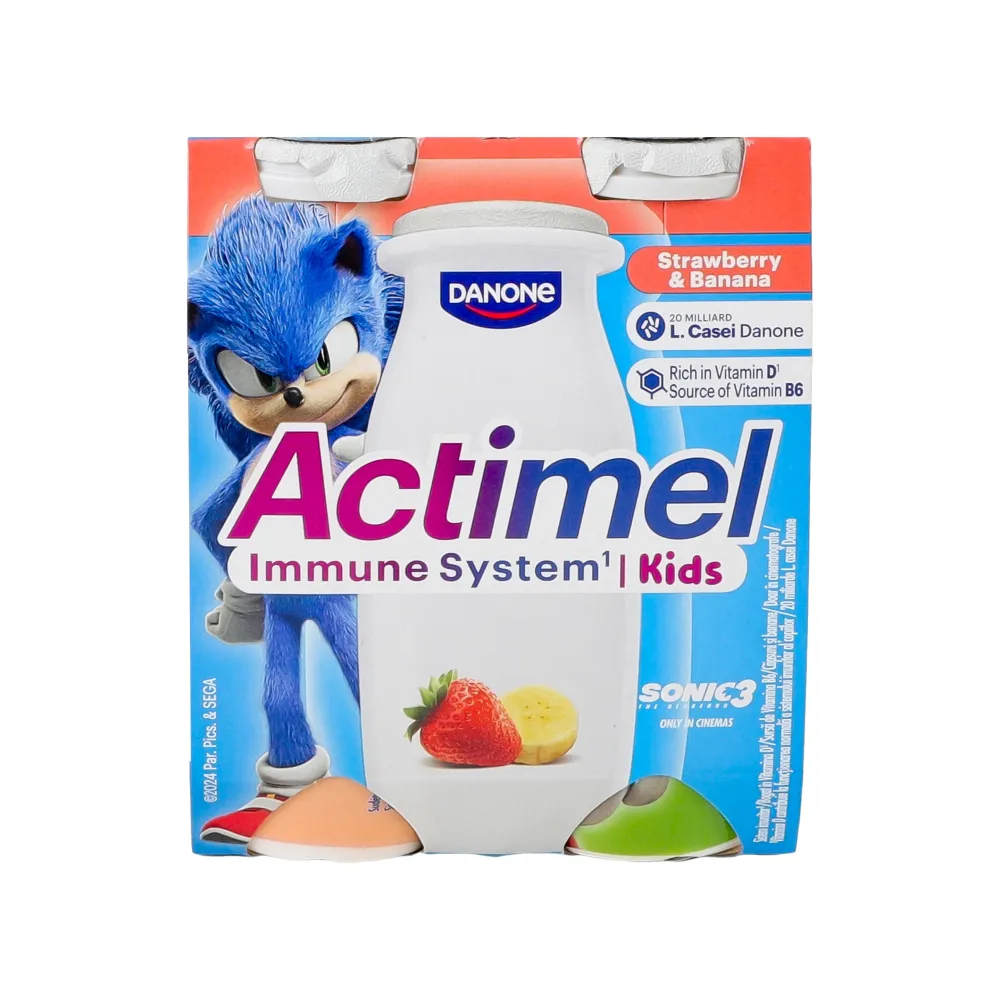 Йогурт Actimel пол-бан 4шт*100гр  арт. 08211 