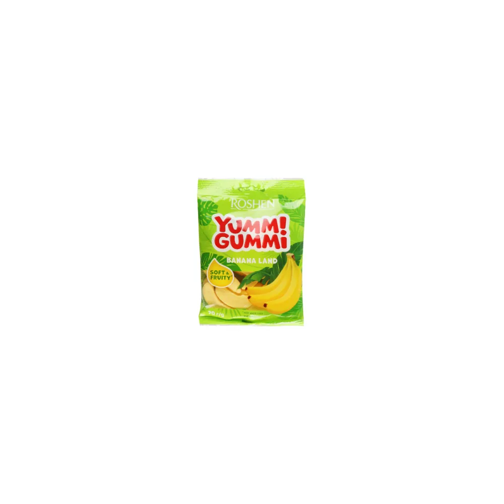 Желейна цукерка Yummi Gummi Banana Акц. 70гр  арт. 08685 