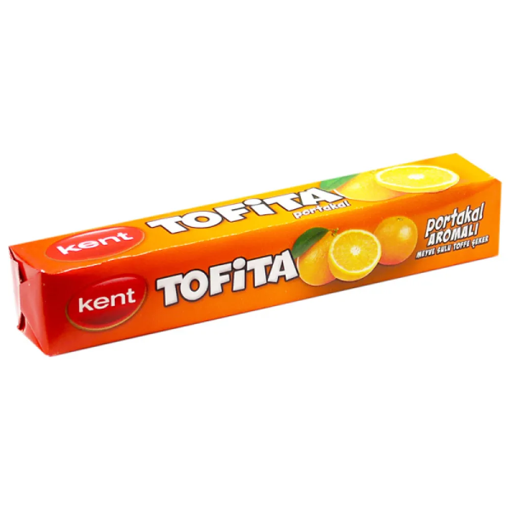 Цукерка Kent Tofita апельсин 47гр  арт. 08547 