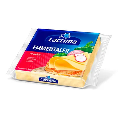Сир плав. Lactima Emmentaler 130гр  арт. 06954