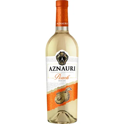 Напій винний Aznauri Персик 0,75л  арт. 03990