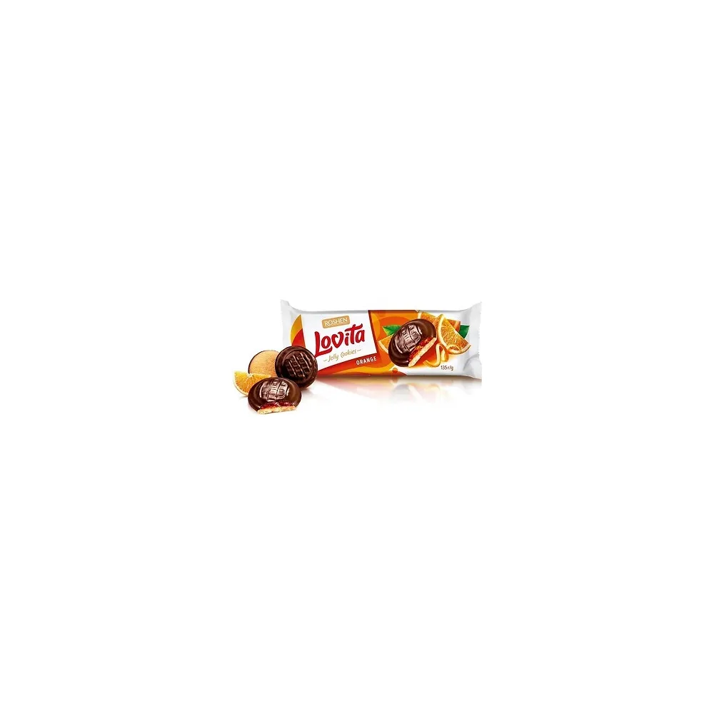 Печиво Roshen Lovita Jelly з апел 135гр  арт. 03561 