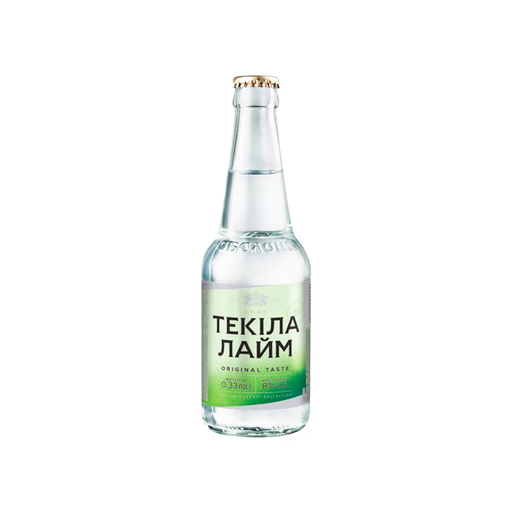 Напій слабоалкогольний Текіла лайм 0,33л  арт. 07922 
