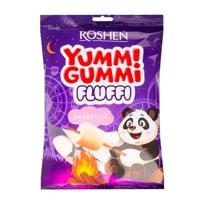 Маршмелоу Yummi Gummi Fluffi Barbecue 200гр  арт. 10586