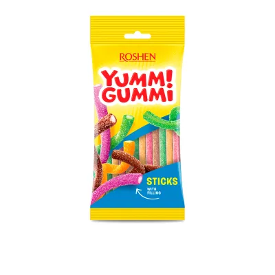Желейна цукерка Yummi Gummi Sour Sticks 70гр  арт. 07990