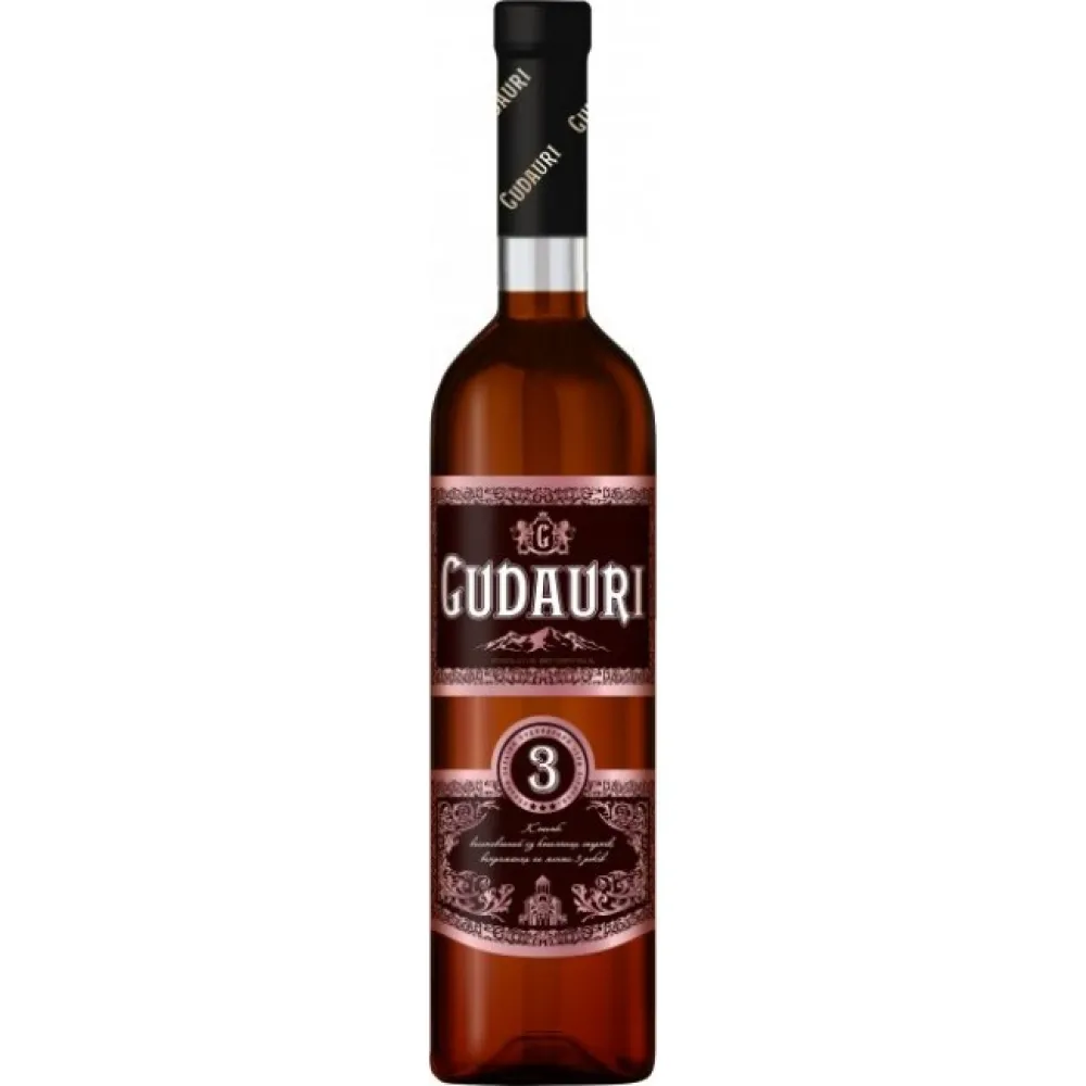 Коньяк Gudauri 3* 0.7л  арт. 00301 