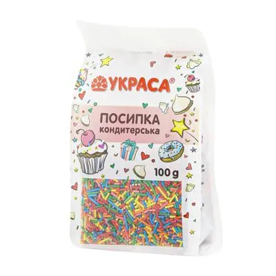 Посипка асорті 100гр  арт. 10615
