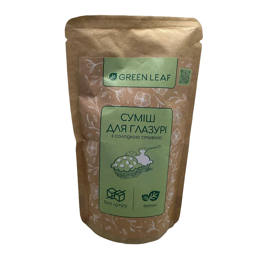 Суміш для глазурі Green Leaf Веган 25гр  арт. 07783 