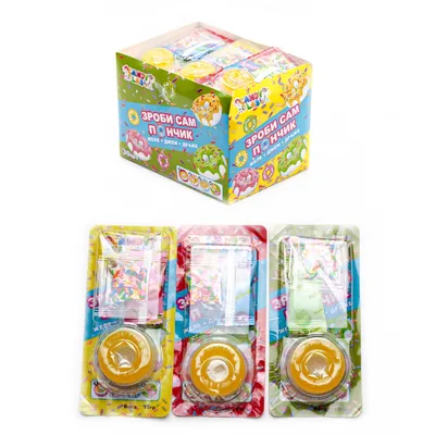 Желейна цукерка Candy Lab Пончик зроби сам 15гр  арт. 03083