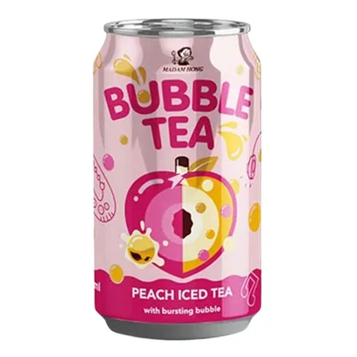 Чайний напій Madam Hong Bubble Tea Персик 0.32л  арт. 10242