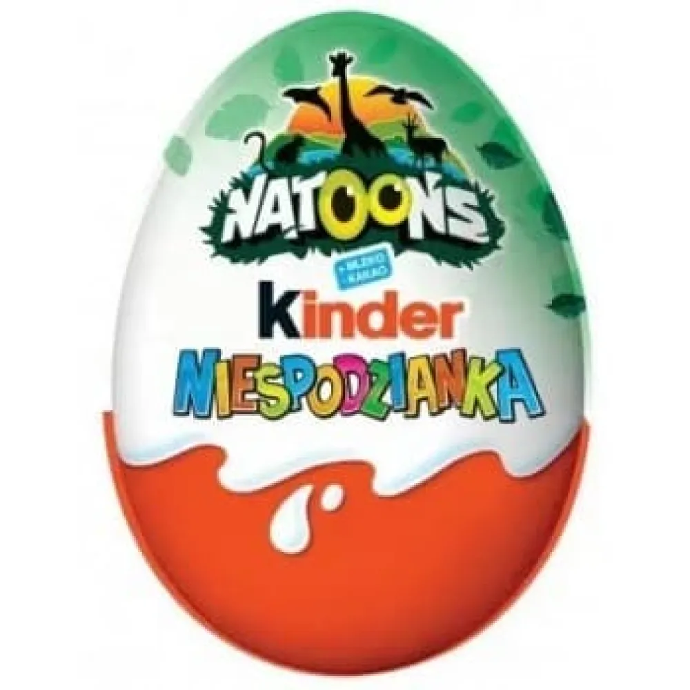 Яйце з сюрпризом Kinder Natoons 20гр  арт. 02462 