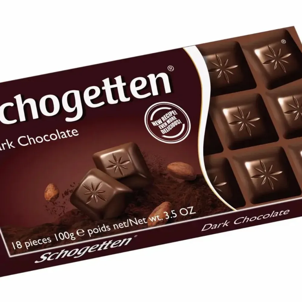 Шоколад Schogetten Чорний 100гр  арт. 00001 
