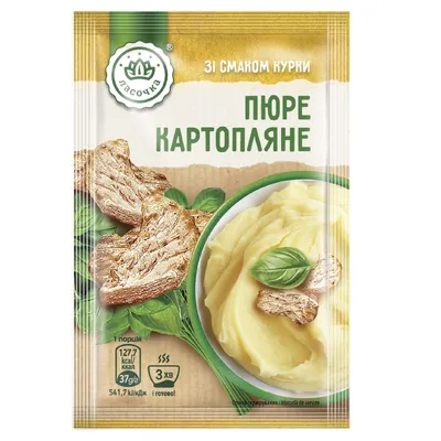 Картопляне пюре швид.приг. Ласочка Курка 37гр  арт. 07900