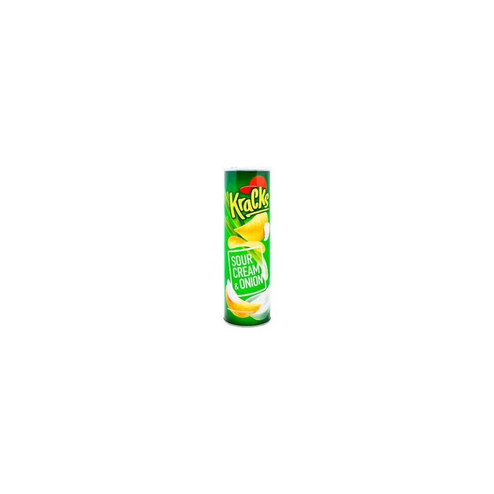Чипси Kracks смет/циб 160гр  арт. 04331 
