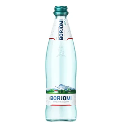 Вода Borjomi газ. Cкло 0,5л  арт. 02752