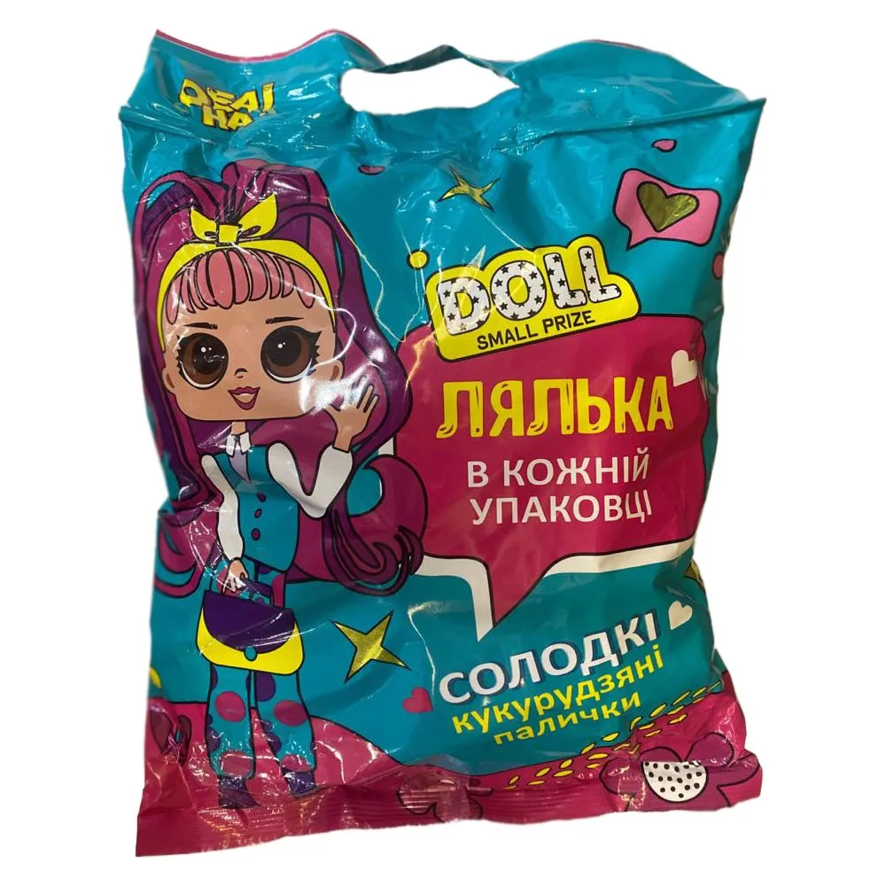 Кукурудзяні палички Обана! з іграшкою Doll 100гр  арт. 05504 