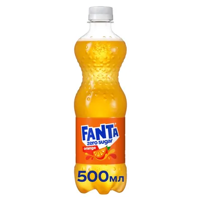 Напій газований Fanta Zero 0.5л  арт. 06094