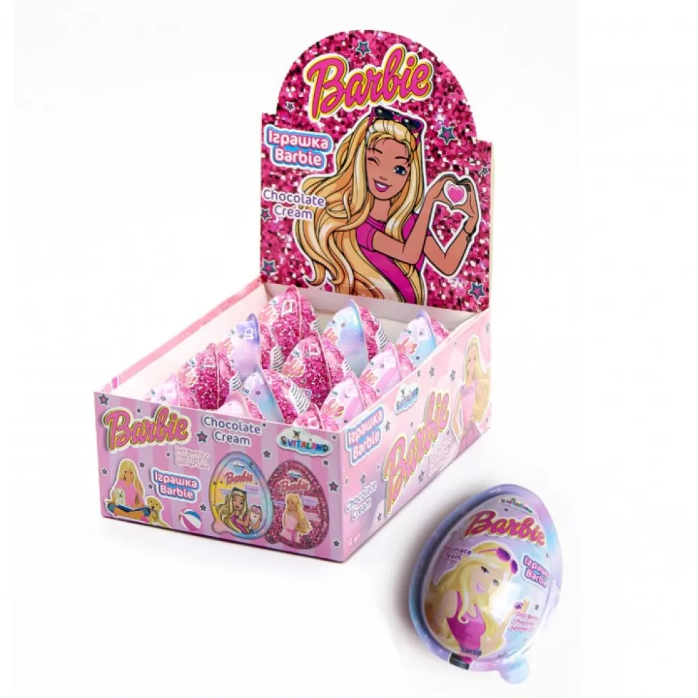 Яйце з сюрпризом Barbie 15гр  арт. 07188 
