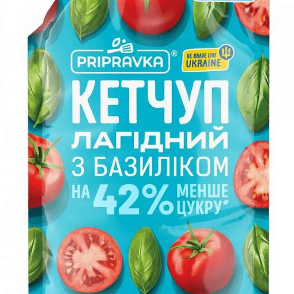 Кетчуп Pripravka Лагідний з баз. 250гр  арт. 05153 