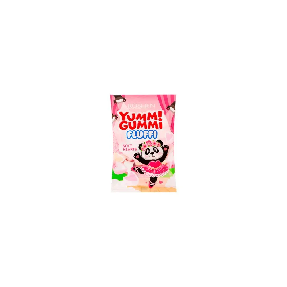 Маршмелоу Yummi Gummi Fluffi Soft Hearts 65гр  арт. 10587 