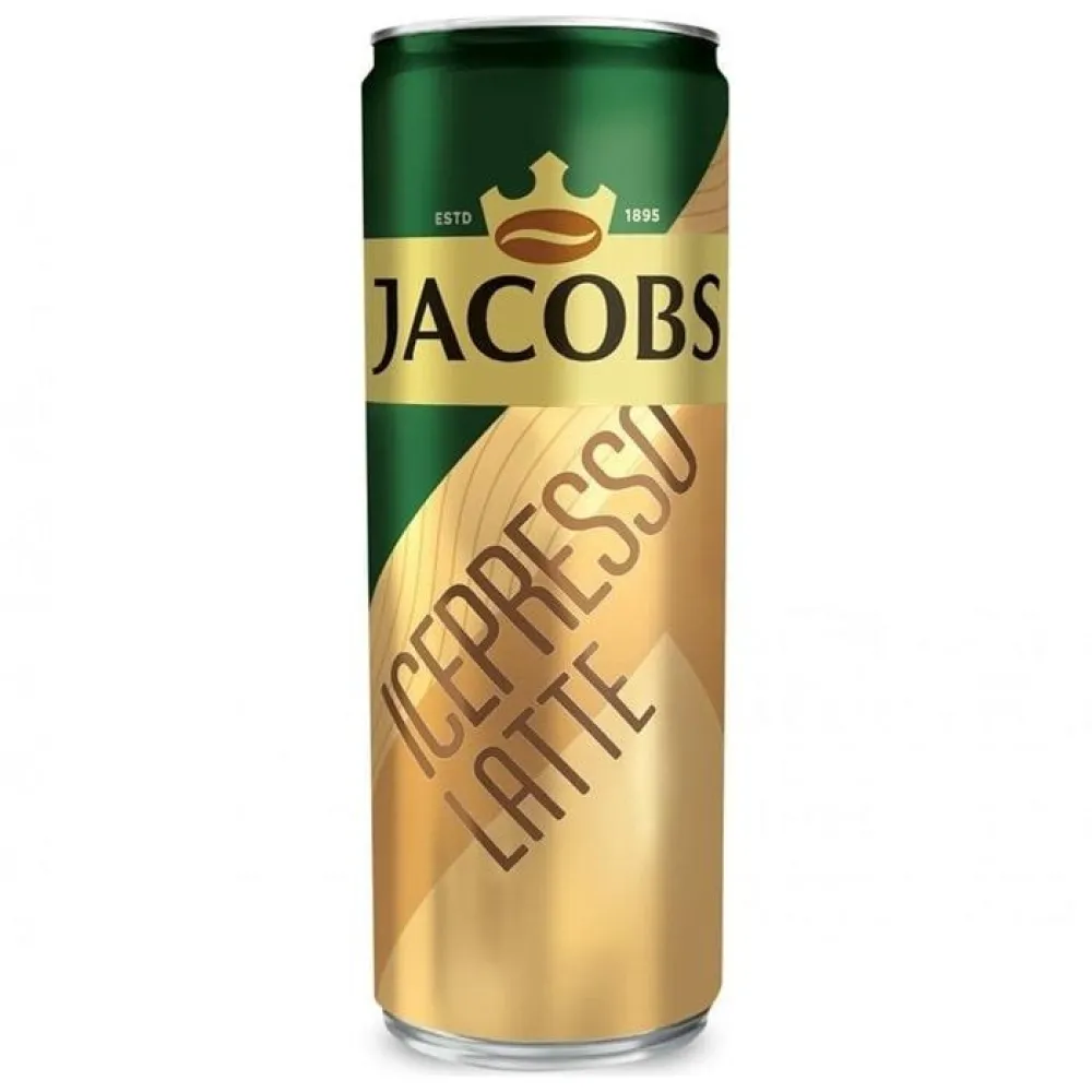 Холодна кава Jacobs Icepresso лате з/б 250мл  арт. 07040 