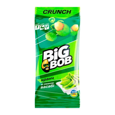 Арахіс Big Bob Кранч Васабі 55гр  арт. 00599